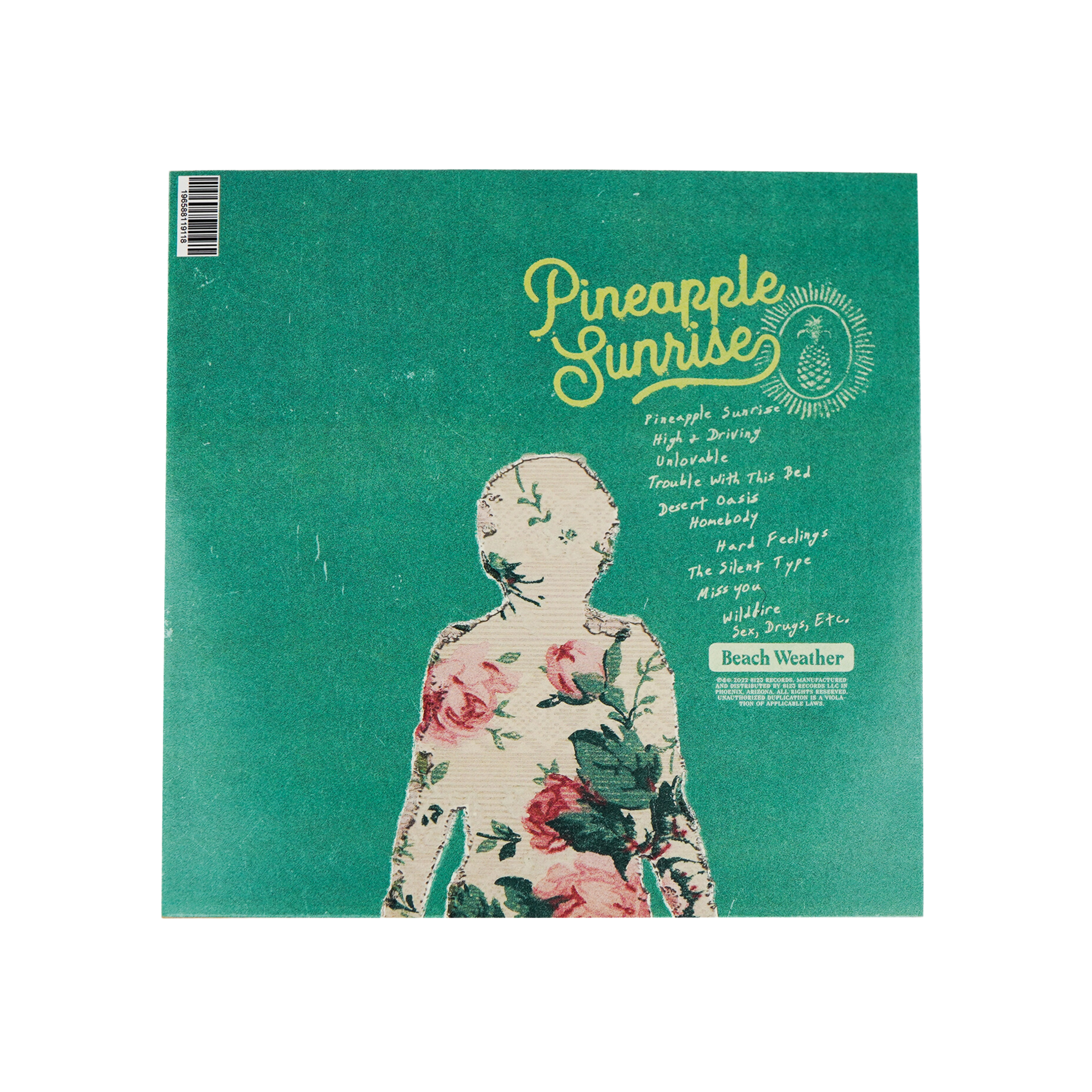 Pineapple Sunrise Vinyl-Blue