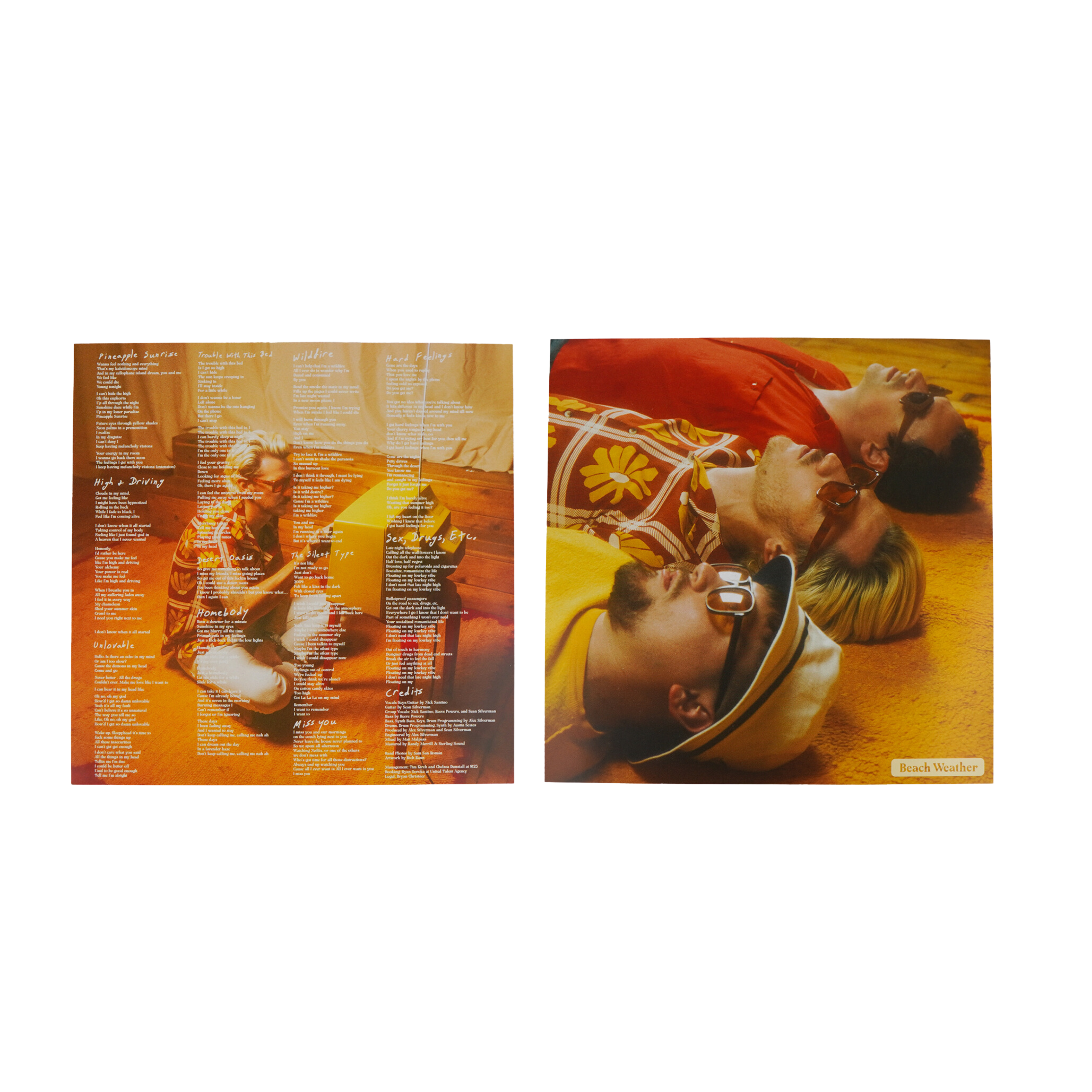 Pineapple Sunrise Vinyl-Yellow