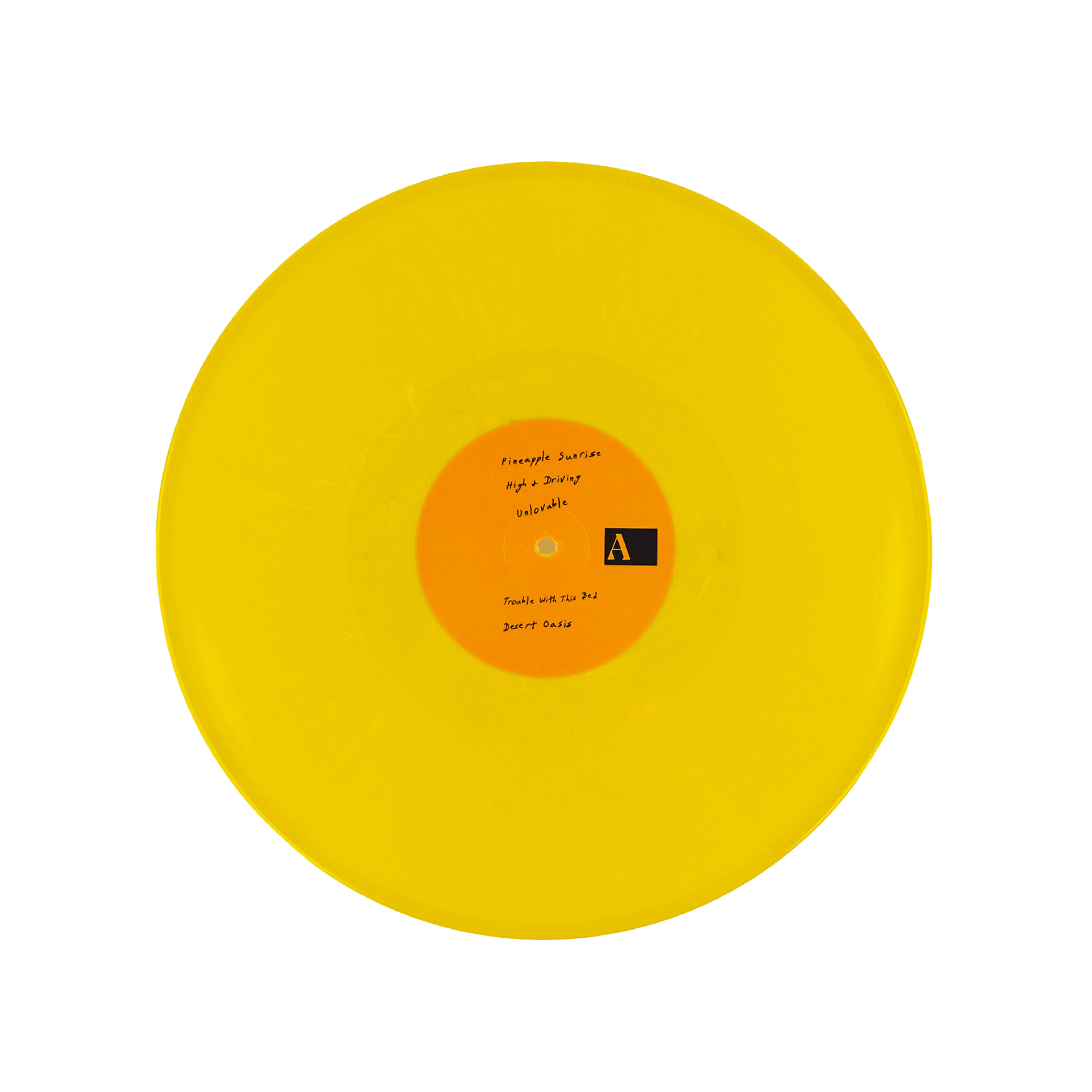 Pineapple Sunrise Vinyl-Yellow