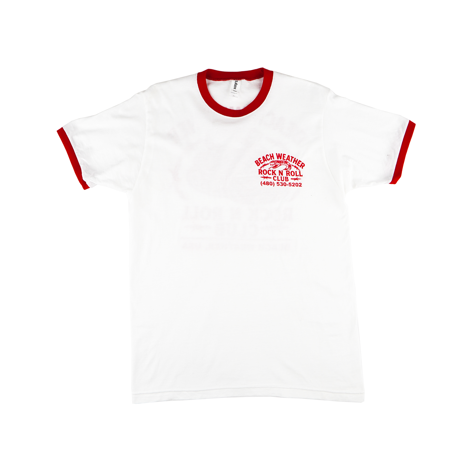 Rock N Roll Club Snake Ringer Tee