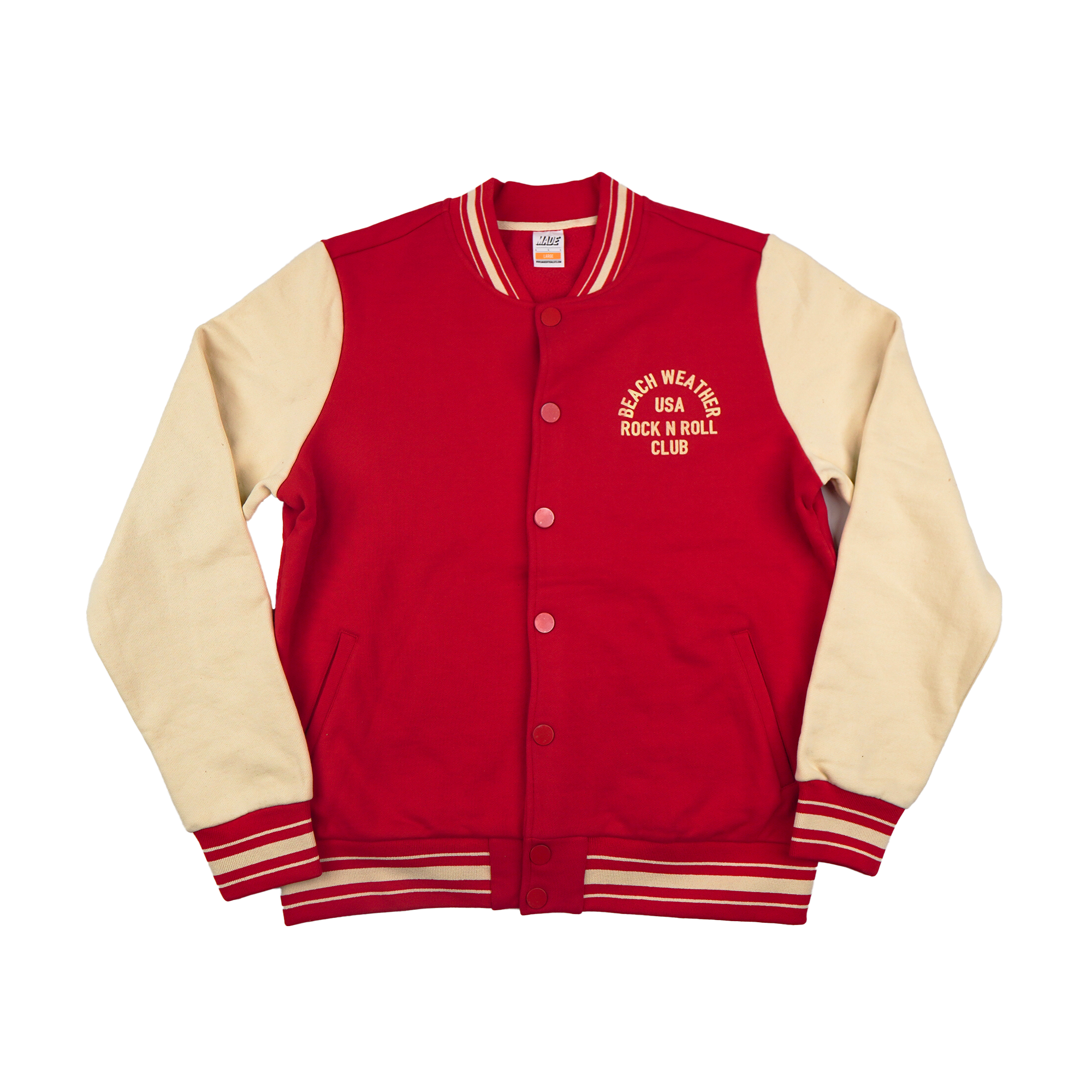 Rock N Roll Club Varsity Jacket