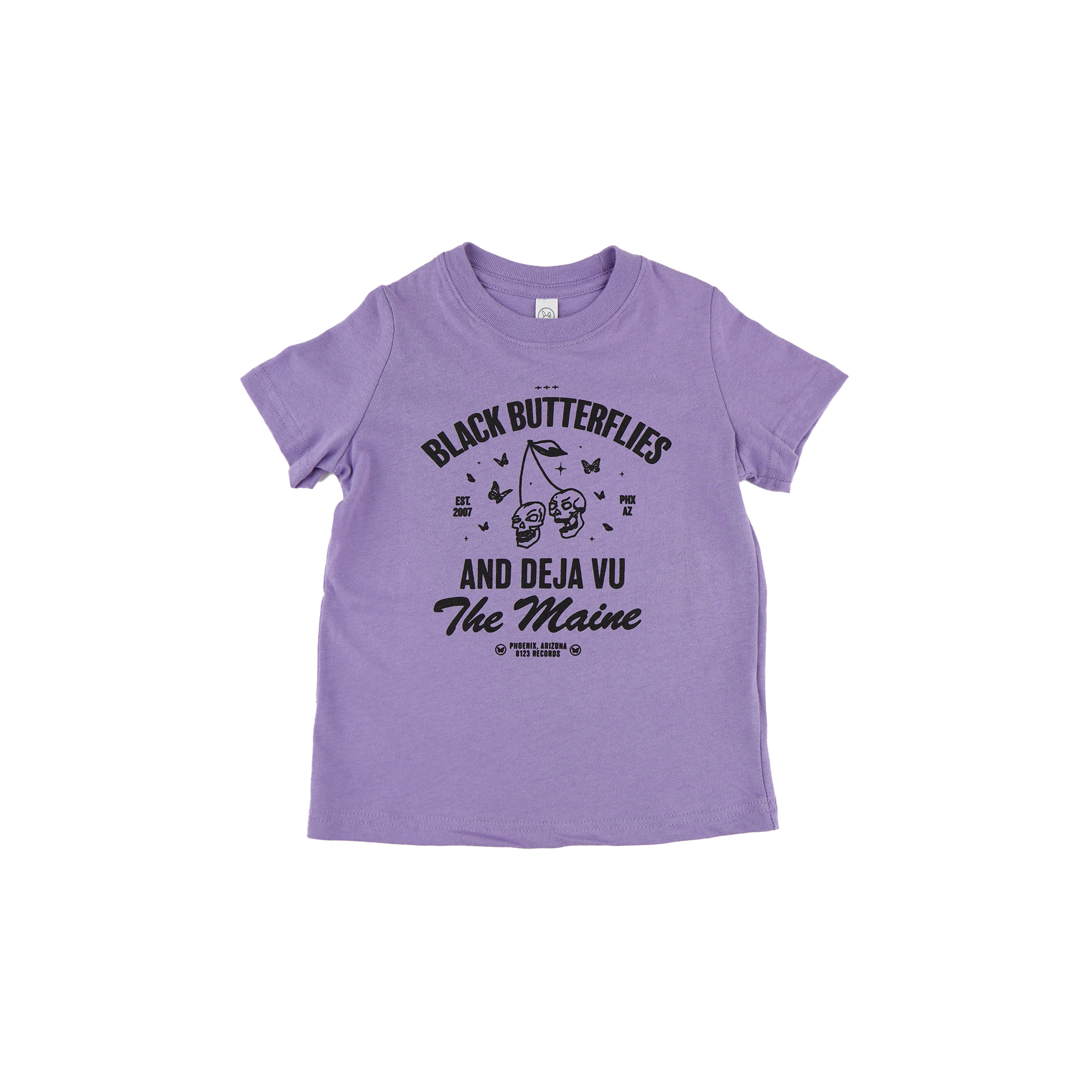 Black Butterflies Toddler Tee