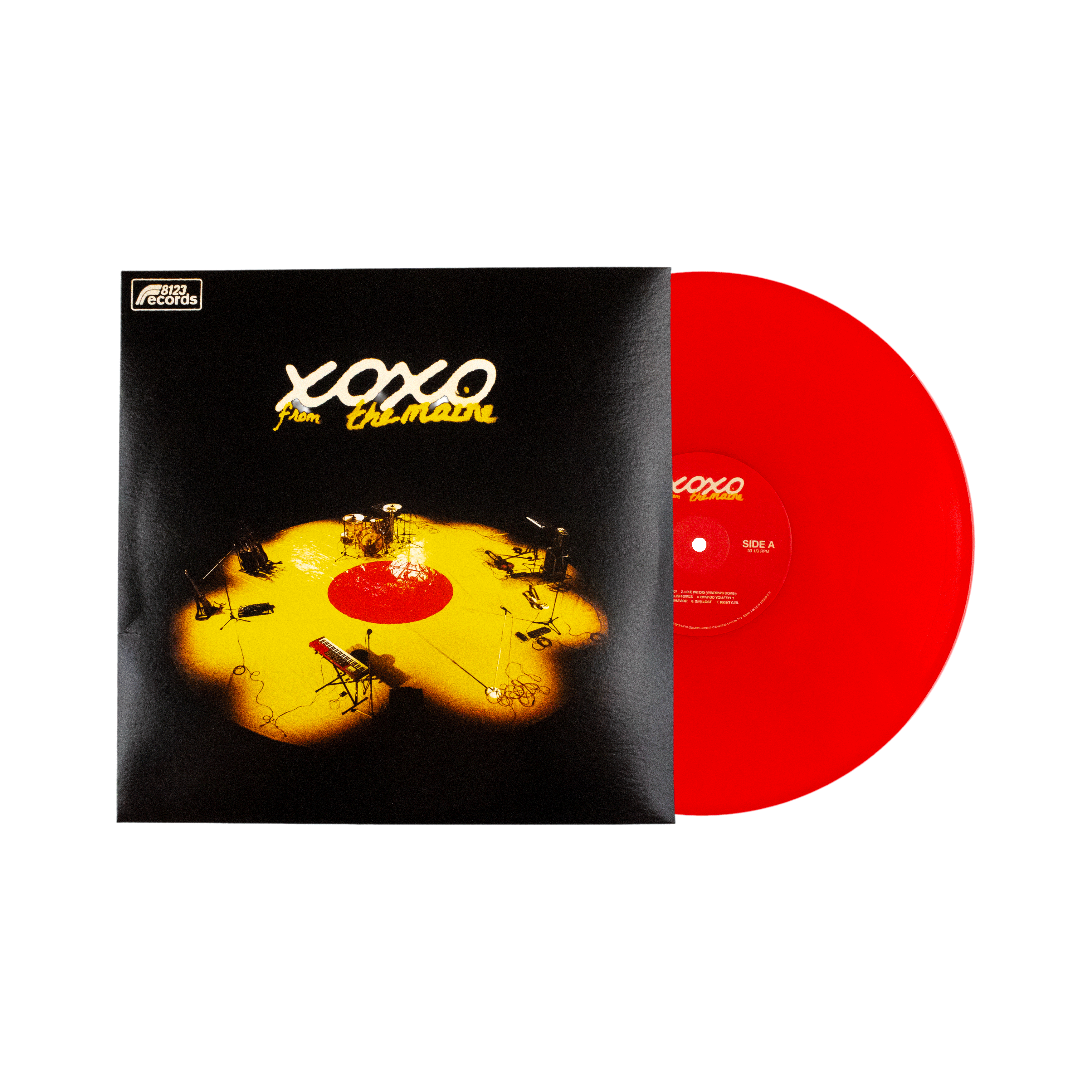 XOXO Live Vinyl (Opaque Red)