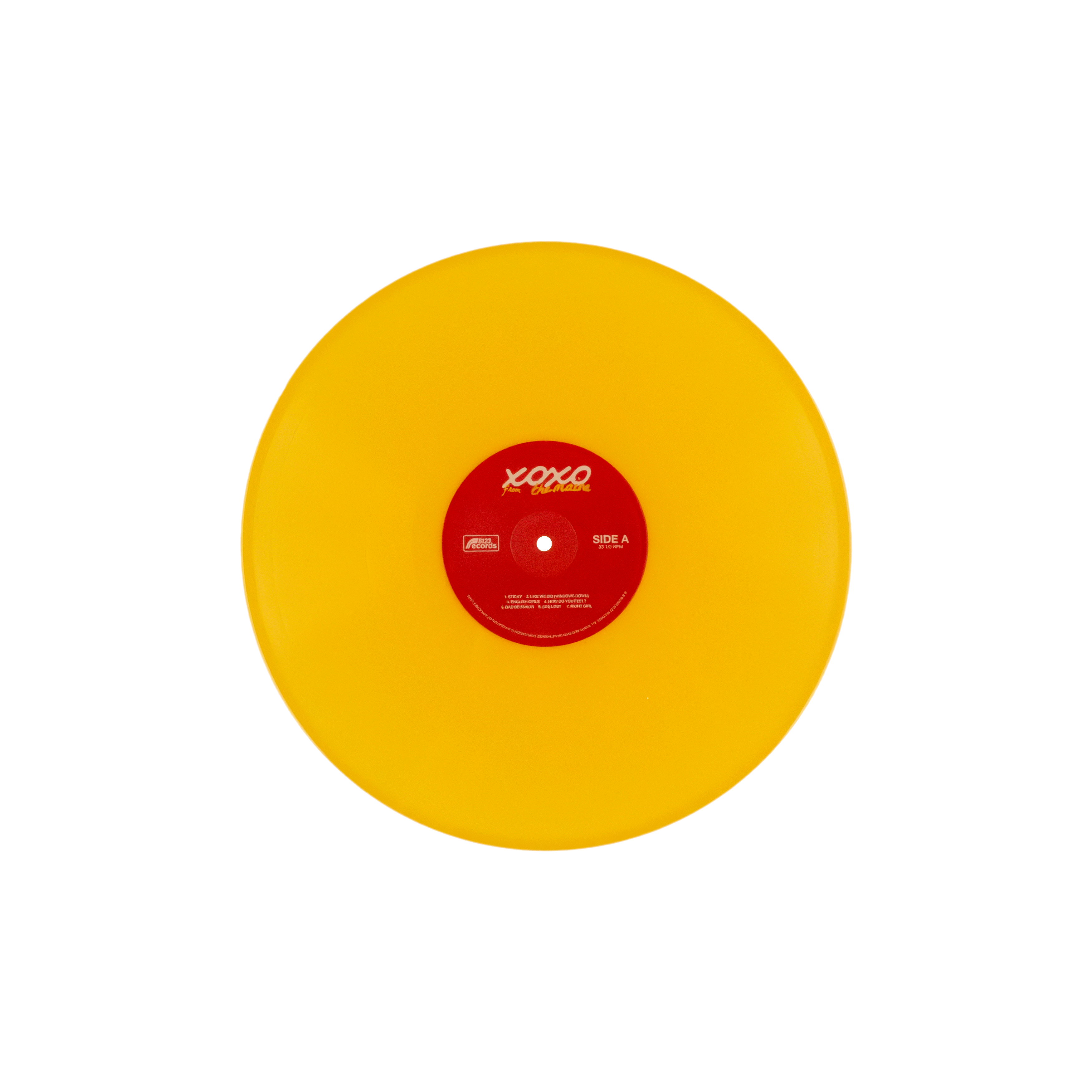 XOXO Live Vinyl (Yellow)