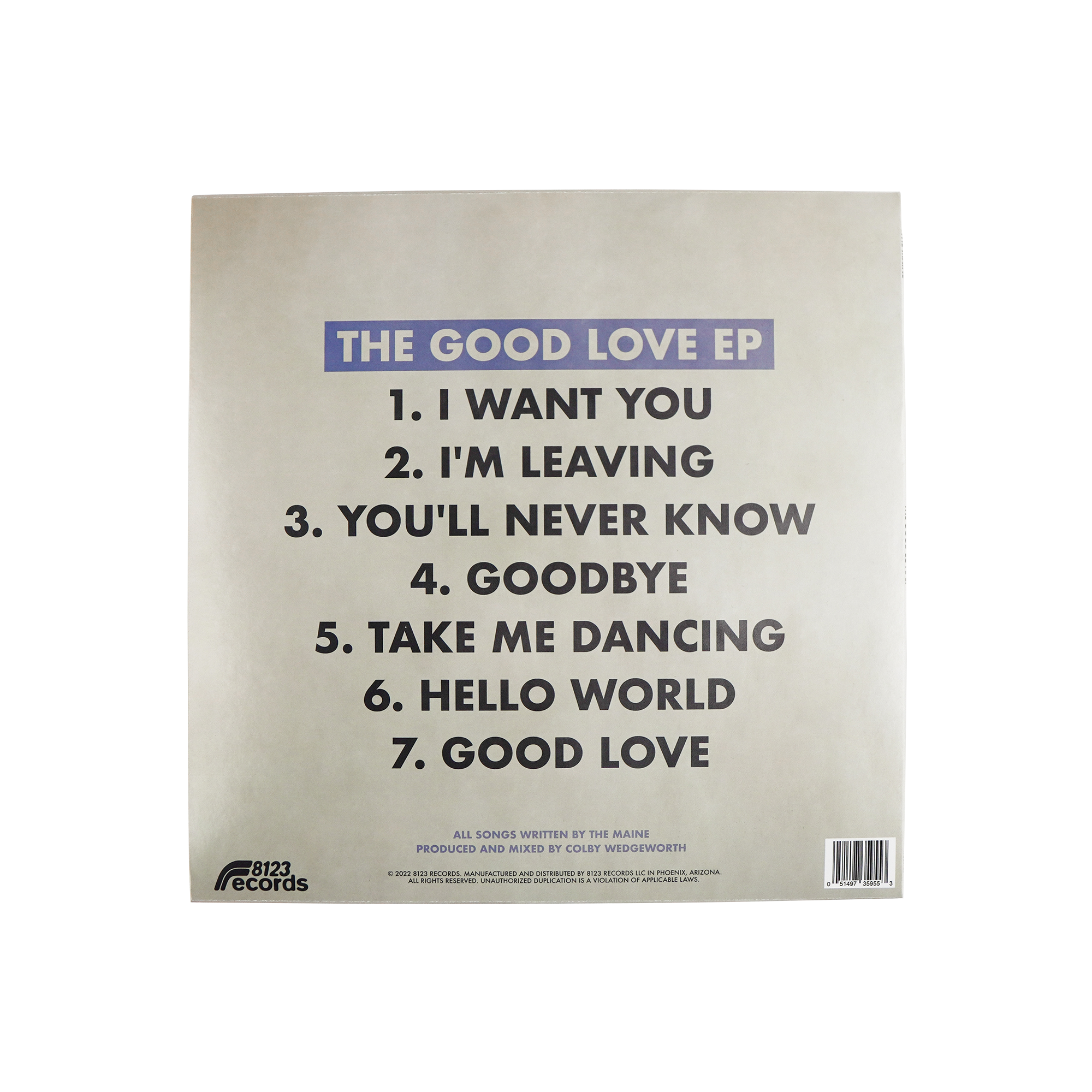 Good Love Vinyl (Pillar Pink Opaque)