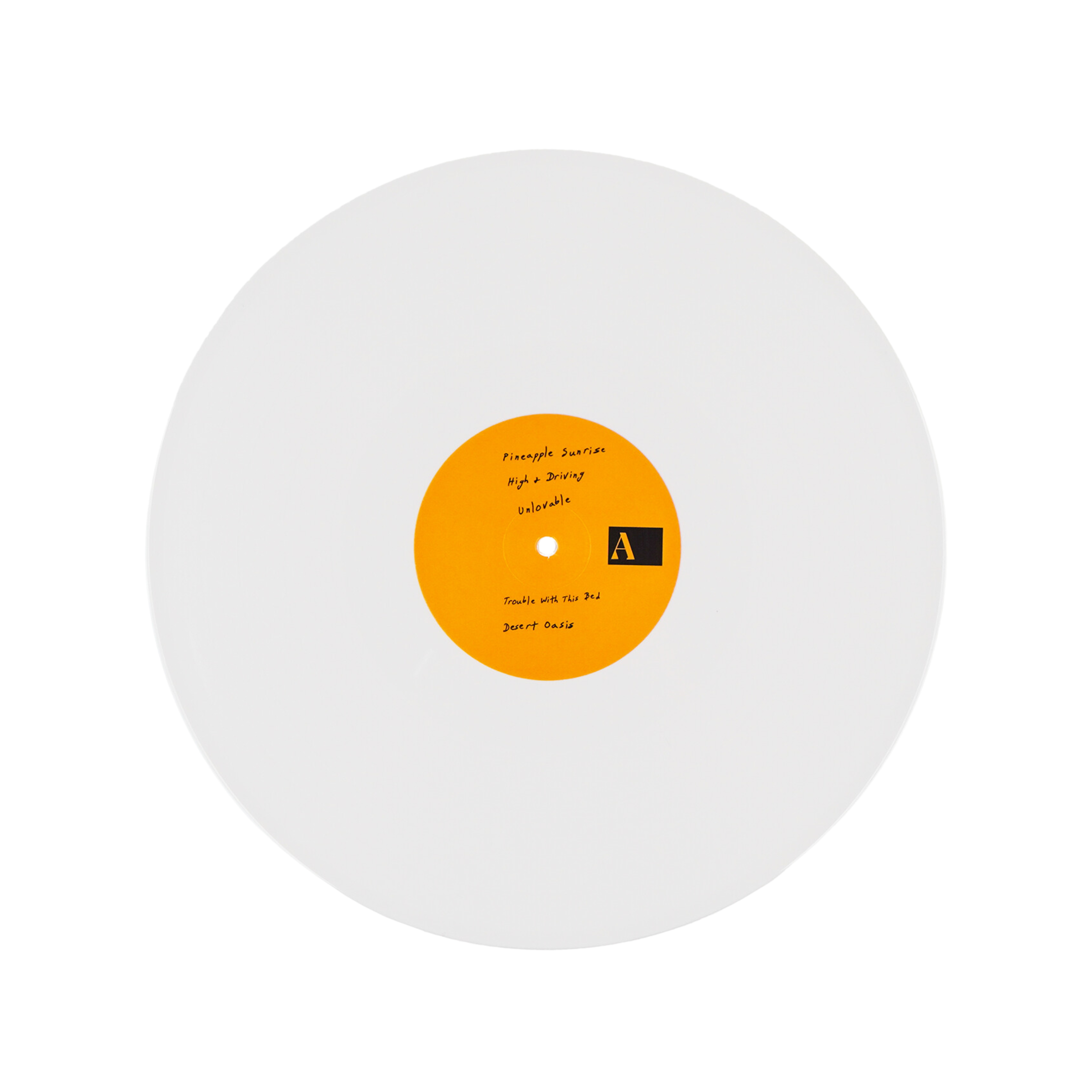Pineapple Sunrise Vinyl-White