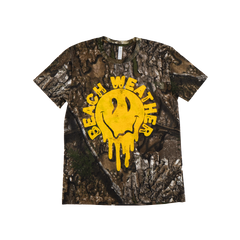 Melted Smiley Camo Tee