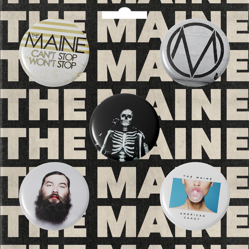 Album Pin Pack (Albums 1 - 5)