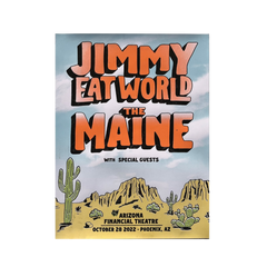 Jimmy Eat World & The Maine Live Poster (Day)